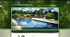 Desktop Screenshot of parkresidences.com